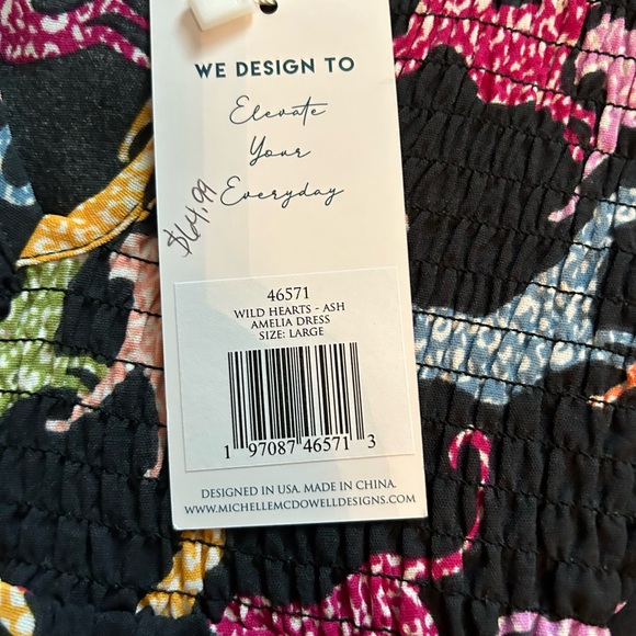 Michelle McDowell Animal Print Dress-NWT - Picture 5 of 5